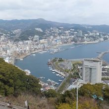 展望天守閣からの素晴らしい景色です。