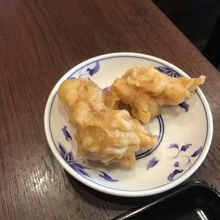 フリッターのようなから揚げ