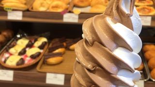 濃厚チョコのソフトクリーム