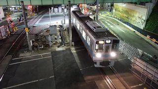 駅が狭いです