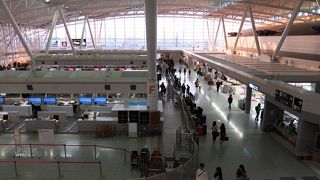 国際線で利用しました。