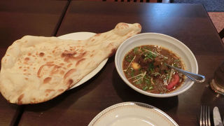 本格的な南インド料理がいただけます