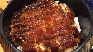 パリパリの鰻が美味しいです！