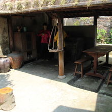 こんなような窯で焼いたようだ