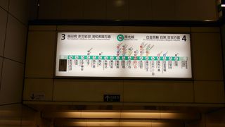 ラインカラーはエメラルドグリーン