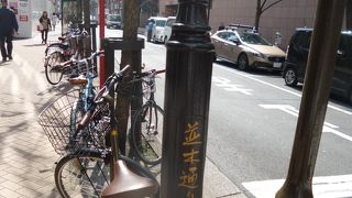 銀座を代表する裏通り