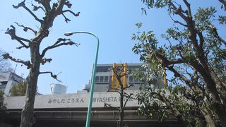 せっかくの駅に近い公園なのに・・・