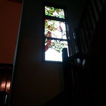 川越　旧山崎家別邸　ステンドグラス