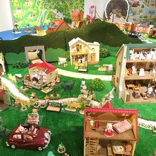 ジオラマ全体。とても入りきらない…