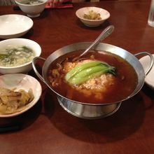 ランチ・フカヒレあんかけチャーハン