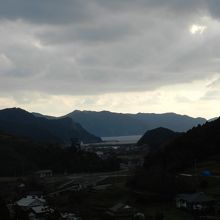 教会の敷地から見た風景