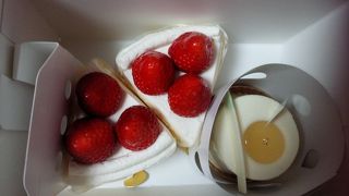 チーズケーキは美味しかったです。