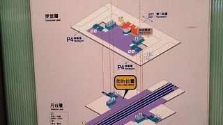 ２０１７年２月から台北市内とＭＲＴで結ばれて便利になった