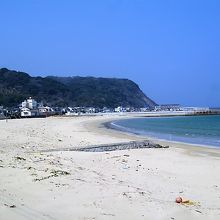 志賀島橋の海岸