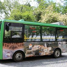 ペーナ宮へのミニバス