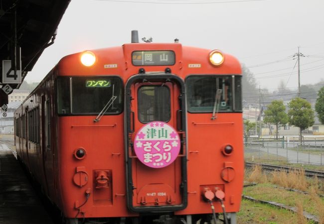 非電化区間の主要駅　　気動車に萌え～