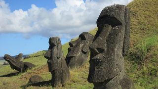 いろいろなモアイに会いました