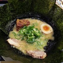 海苔盛りラーメン