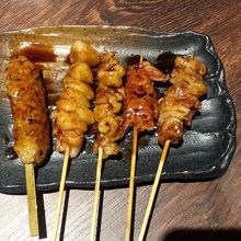 焼き鳥盛合せ