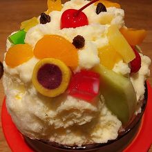 白熊かき氷が一番好き