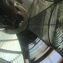 出雲日御碕灯台、照明部分。