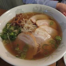 チャーシュー麺です