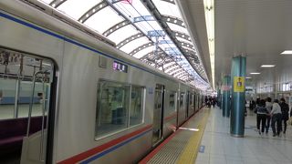 小さな駅が多いです