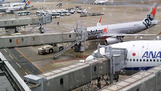 今更ですが、飛行機が並んでいることに(^o^!)