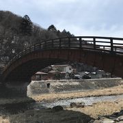 奈良井宿のそばを流れる川