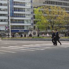 淀屋橋歩道