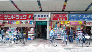 活気がある商店街