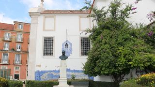 外壁のアズレージョに注目！