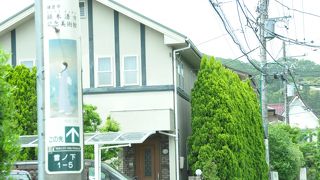 鏑木清方記念美術館で、「朝涼」を見た