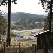 大谷吉継陣跡:笹尾山から離れ