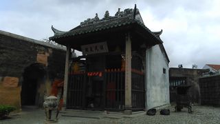 聖ポール天主堂跡の脇にある中国廟