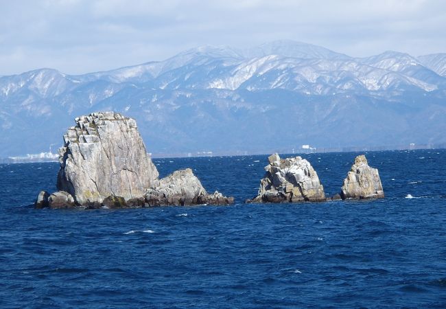 琵琶湖の島？の一つ