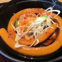 一本うどん 温玉付 800円