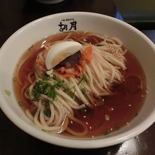 今回いただいた冷麺