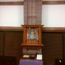 文殊菩薩のタンカです。