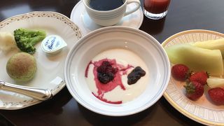 「グランドニッコー東京」の朝食