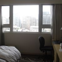 宿泊した客室を撮影