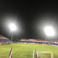 ナイターで開始