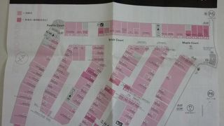 大混雑のショッピングロケーション