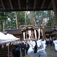 諏訪大社上社 御頭祭