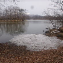 4月上旬はまだ随所で”冬の名残”を楽しむことが出来ました