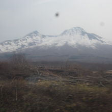 JR駒ヶ岳駅付近から眺める駒ケ岳