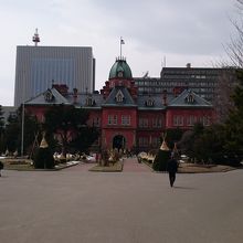 堂々とした建物