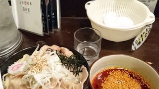 つけ麺を食べてみた