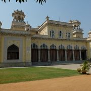 今では博物館的に公開されているハイデラバード王国の宮殿