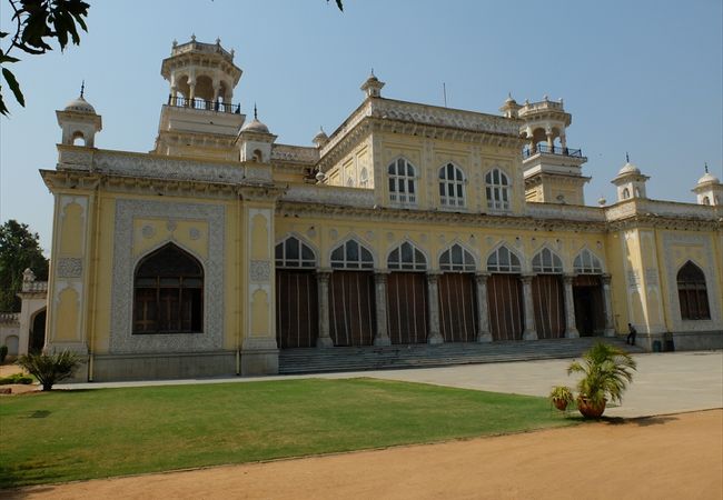 今では博物館的に公開されているハイデラバード王国の宮殿